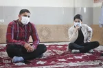 از سمت راست: محمدحسین سعدی و مصطفی سواری(سرپرست گروه)