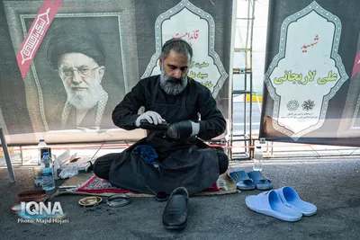 بازگشت زايران اربعین حسینی از مرز تمرچین