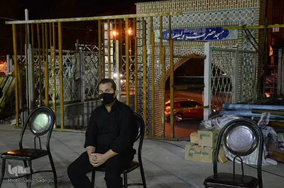 عزاداری شب هشتم ماه محرم در مسجد ولیعصر تبریز‎‎