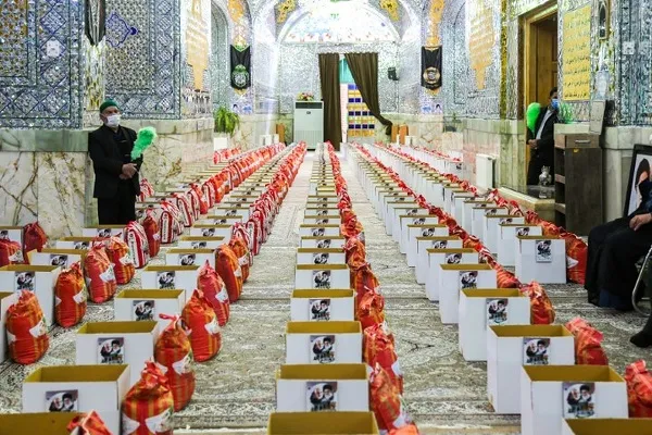 برگزاری رزمایش توزیع 14 هزار بسته معیشتی ویژه پاکبانان تهرانی