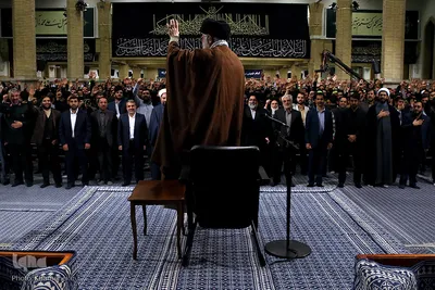 دیدار دانش‌آموزان و دانشجویان با رهبر انقلاب