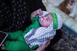 مراسم «شیرخوارگان عاشورایی» در تبریز