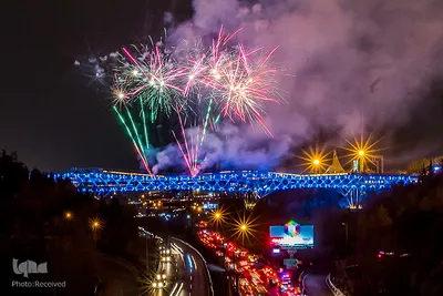مراسم آغاز سال ۱۴۰۱ در پل طبیعت