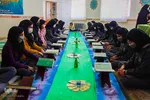 کرسی تلاوت قرآن دانش‌آموزی در ملایر