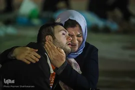 مراسم احیای شب نوزدهم ماه مبارک رمضان در تکایای تخت فولاد اصفهان
