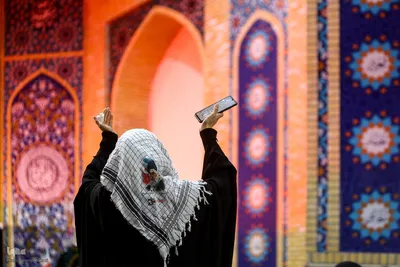 مراسم احیای شب نوزدهم ماه رمضان در مسجد جامع واوان