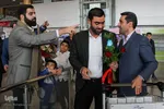 استقبال از «حسین پورکویر» در مشهد