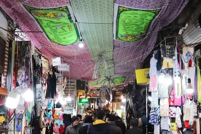حال و هوای بازار تبریز در نیمه شعبان‎