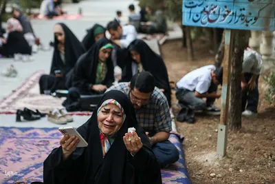 مراسم پرفیض دعای عرفه در گلزار شهدا تهران