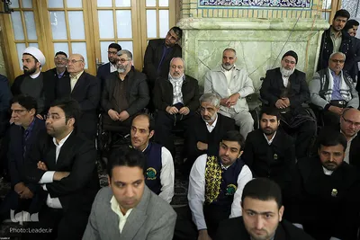 سخنرانی رهبر انقلاب در اجتماع عظیم زائران و مجاوران حرم مطهر رضوی(ع)