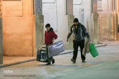 آغاز مراسم معنوی اعتکاف
