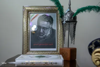 دیدار جامعه قرآنی با خانواده شهید اسماعیل احمدی