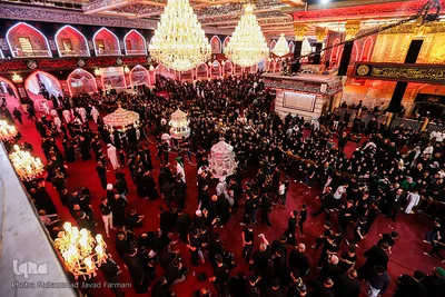 شب تاسوعای حسینی آستان مقدس ابوالفضل العباس(ع)