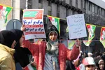 راهپیمایی 22 بهمن تبریز