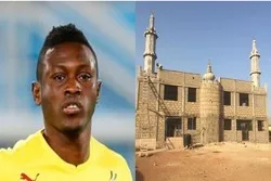 Mchezaji wa kandanda kimataifa Ghana ajenga msikiti