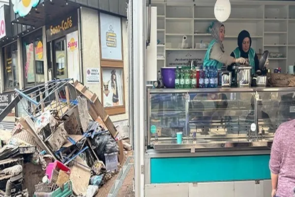 Almanya’nın güneyindeki camiler sel mağdurlarına yardım ediyor
