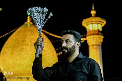 شب اول محرم در حرم شاهچراغ (ع)‎‎