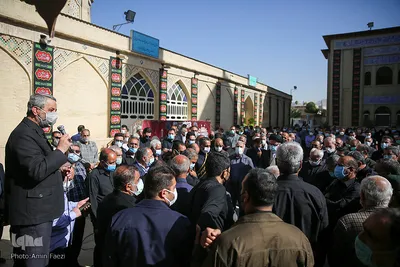 تشییع والده سردار سرتیپ پاسدار غلامحسین غیب‌پرور