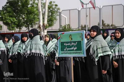 صبحگاه مشترک نیروهای مسلح در تبریز‎‎