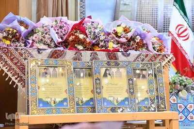 تجلیل از حفاظ کل قرآن کریم مرکز آموزش قرآن آستان مقدس حضرت عبدالعظیم (ع)