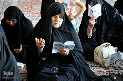 مراسم دعای عرفه در شهرستان کاشمر
