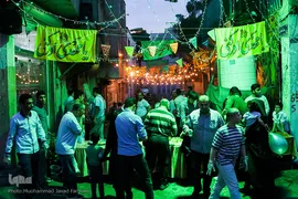 آذین بندی معابر به مناسبت نیمه شعبان- تهران
