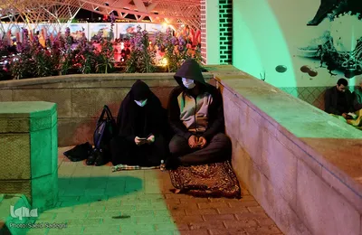 مراسم پرفیض شب ۱۹رمضان، در گلزار شهدای وادی رحمت
