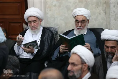 مراسم بزرگداشت آیت الله حسینی شاهرودی در مسجد اعظم قم