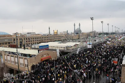 راهپیمایی چهلمین سالگرد پیروزی انقلاب اسلامی در قم
