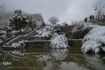 آشتی اصفهان با برف