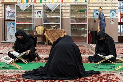 آیین جزء خوانی در آستان امامزاده محمد (ع) کرج