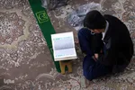 آئین جزخوانی قرآن کریم مددجویان زندان مرکزی قم