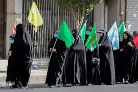 پیاده روی هیئت سه شنبه های مهدوی به سمت شاهچراغ(ع)‎‎