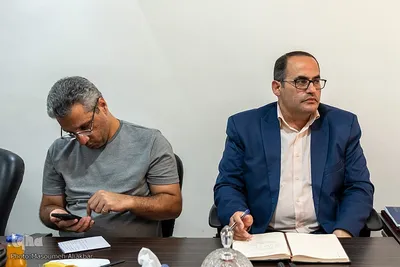 نشست خبری احمدرضا فیروزی، رئیس جهاد‌دانشگاهی البرز