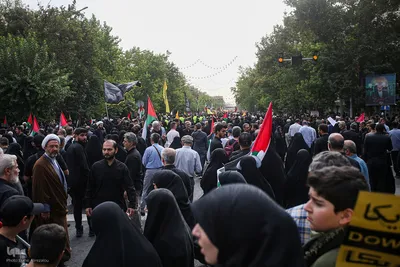 مراسم تشییع پیکر شهید «اسماعیل هنیه» در تهران