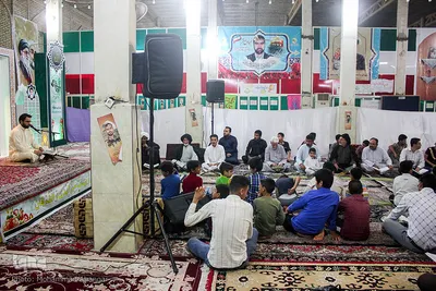 محفل انس با قران مسجد امام خمینی(ره) در شهرک اهواز 