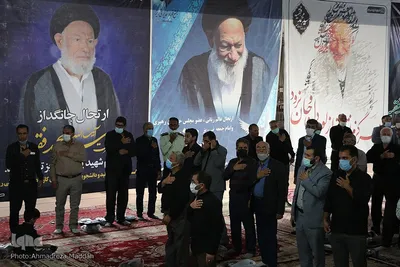 چهلمین روز درگذشت آیت‌الله فقیه در نی ریز فارس‎‎