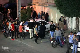 سفره افطاری هیئت حضرت ابوالفضل(ع) بلوار ابوذر تهران