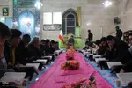 کرسی تلاوت قرآن به مناسبت دهه فجر در شهر سامن