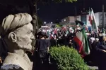 شب‌های وفاداری در بابلسر؛ شکوه اجتماع مردمی در میدان شهدا و بیعت با رهبری