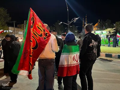 اجتماع حماسی مردم گلپایگان در دفاع از وطن
