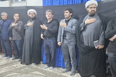 مراسم عزاداری شب هشتم محرم در بیت نماینده ولی‌فقیه در لرستان