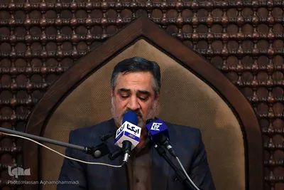 قرائت احمد ابوالقاسمی در امامزاده سید علی (ع) قم