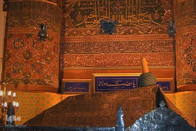 آرامگاه حضرت مولانا در شهر قونیه کشور ترکیه