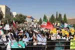 اجتماع دانش آموزان شیرازی در یوم‌الله ۱۳ آبان