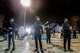 عزاداری شب عاشورای حسینی در 
حرم امام زاده حسن(ع)
