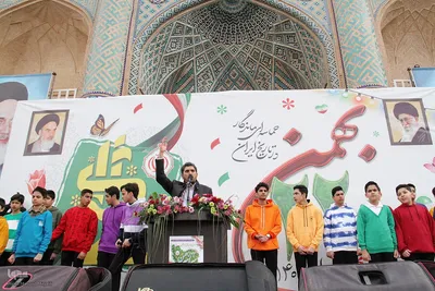 راهپیمایی 22 بهمن در یزد