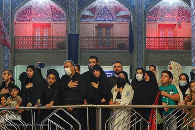 حسینیه ایران؛ شام غریبان در در حرم شاهچراغ (ع)