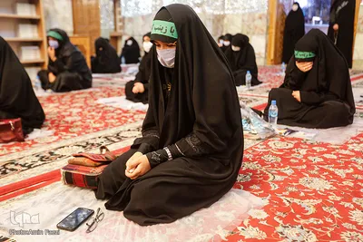 هیئت دانش آموزی‎ در حرم مطهر سید میر محمد (ع)