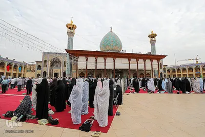 اقامه نماز عید قربان در حرم شاهچراغ(ع)